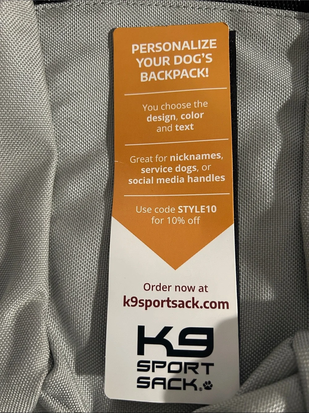 K9 Sport Sack k9 sport